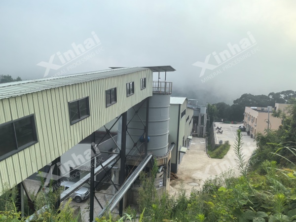 鑫海矿装承建江西300t/d萤石矿选矿项目