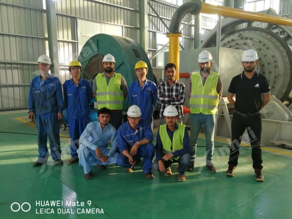 巴基斯坦铜矿项目工人