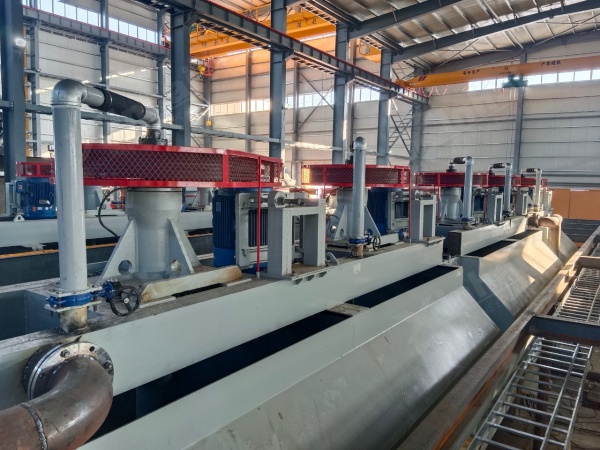 蒙古的1000t/d锌矿浮选机