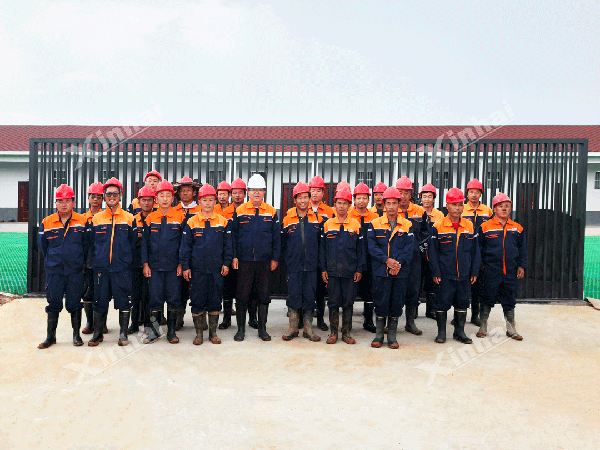 津巴布韦采选项目施工团队