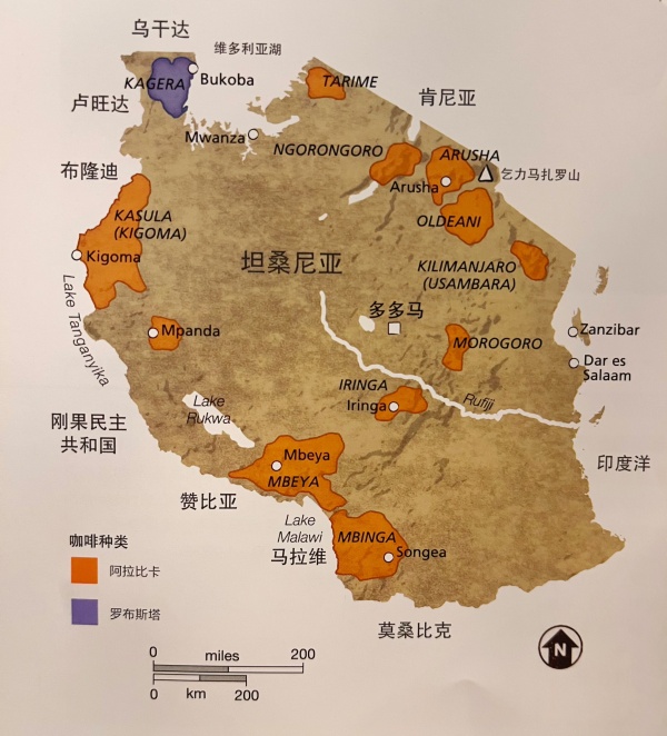 坦桑尼亚版图 坦桑尼亚版图