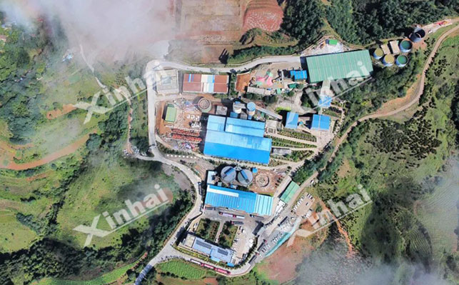 河南1500t/d银铅锌金多金属矿 河南1500t/d银铅锌金多金属矿